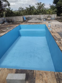 Reforma para Piscina de Vinil em Água Azul